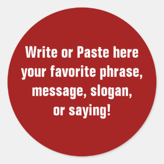 Pequeno adesivo (1½ polegada)