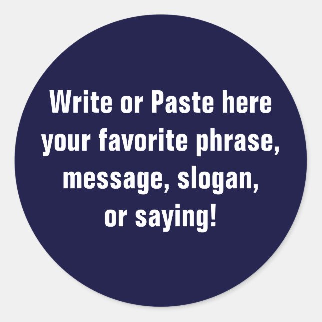 Pequeno adesivo (1½ polegada) (Frente)