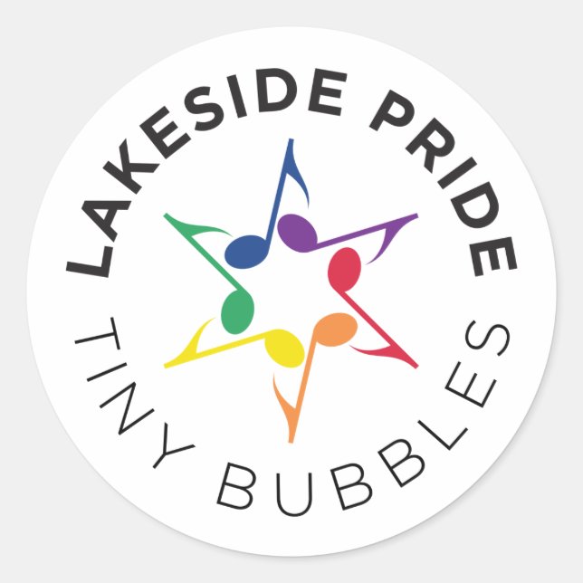 Pequeno adesivo de bolhas (Frente)