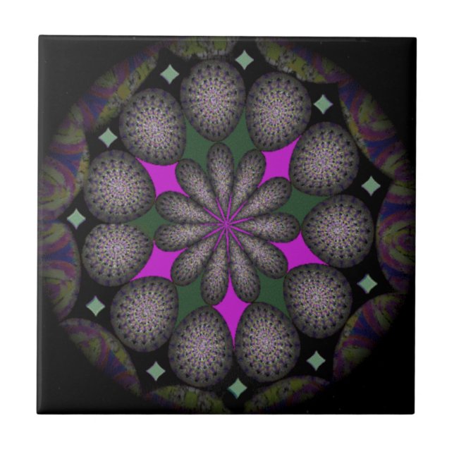 Pequeno Azulejo de Foto Cerâmica (Frente)