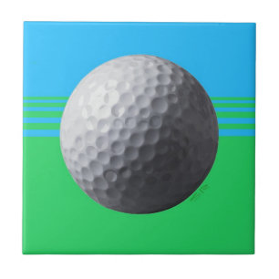 Pequeno azulejo de Golf Ball