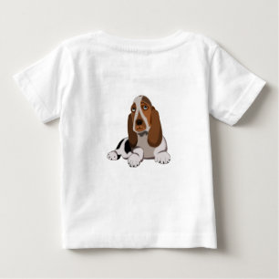 Pequeno Cachorro Camiseta Que Adoro Animais De Com