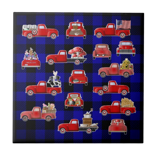 Pequeno Caminhão Vermelho (Frente)