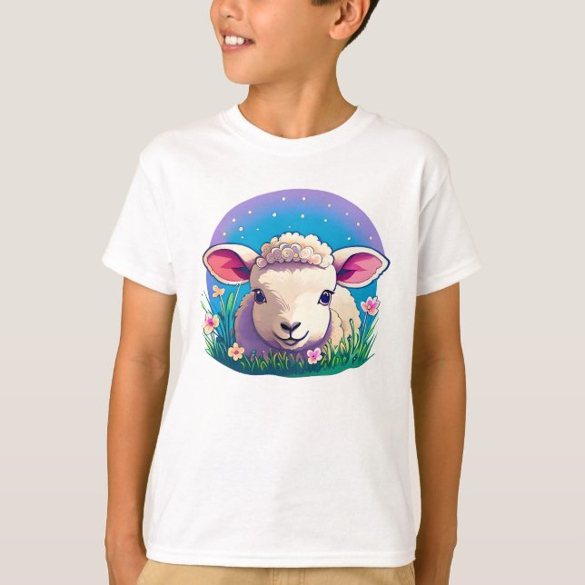 Pequeno Camiseta de Lâmpada (Frente)