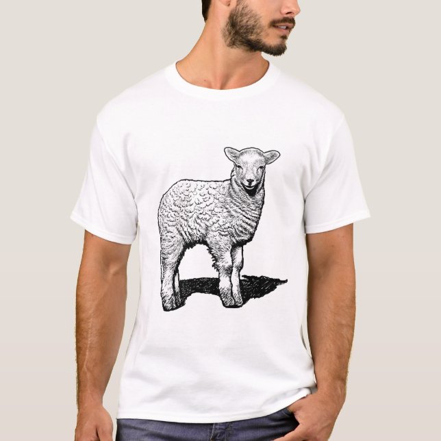 Pequeno Camiseta de Lâmpada (Frente)