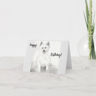 Pequeno Cartão de Aniversário Feliz