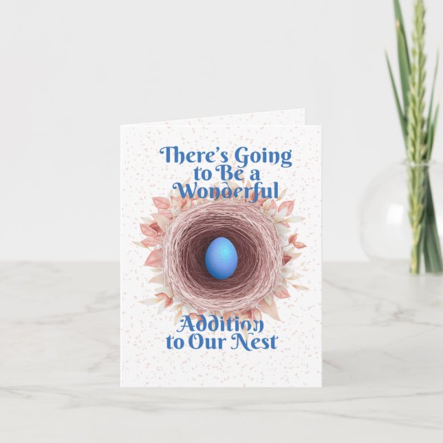 Pequeno cartão de anúncio dobrado, 10,2 cm x 14,2  (Frente)