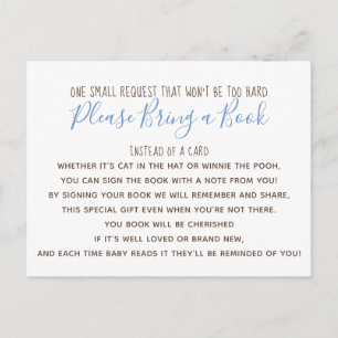 Pequeno Cartão de Chá de fraldas de Abóbora