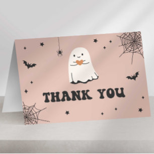 Pequeno Cartões de agradecimentos Boo