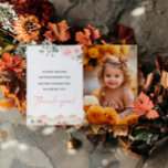 Pequeno Cartões de agradecimentos de Primeira Fest<br><div class="desc">Capture a memória do seu pequeno dia especial com nossa **Foto da primeira Festa de aniversário de Bombeiros Obrigado Cartões**. Estas cartas são lindamente desenhadas com um tema de abóbora de queda e fornecem um espaço para incluir uma foto da celebração de aniversário, acrescentando um toque pessoal que os convidados...</div>