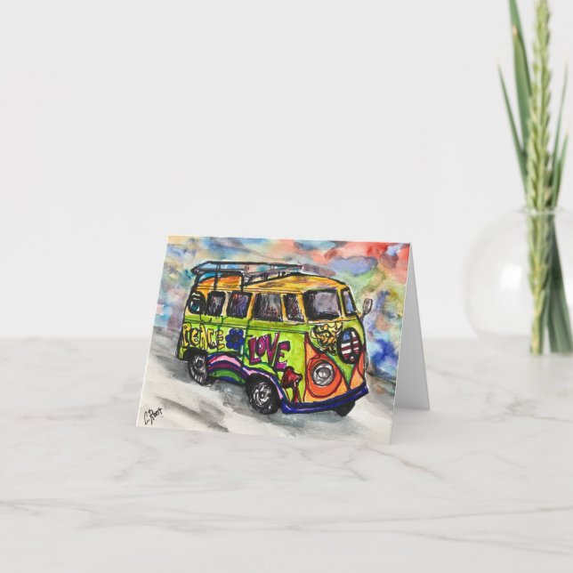 Pequeno, Cartões de agradecimentos dobrado de 4" x (Frente)