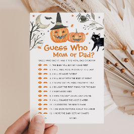 Pequeno Chá de fraldas Adivinha Quem Mãe ou Jogo D