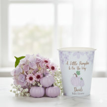 Pequeno Chá de fraldas Azul Suave Pumpkin