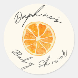 Pequeno Chá de fraldas-Cutil Favorecendo Adesivos