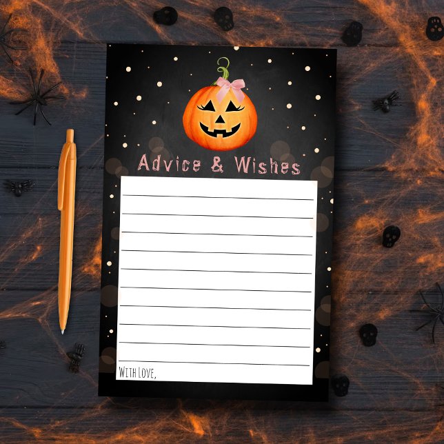 Pequeno Chá de fraldas de Abóbora - Aconselhamento (Criador carregado)