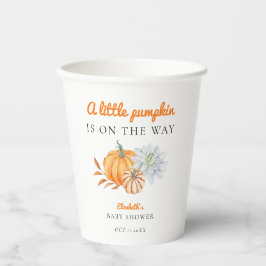 Pequeno Chá de fraldas de Abóbora Simples Moderno 