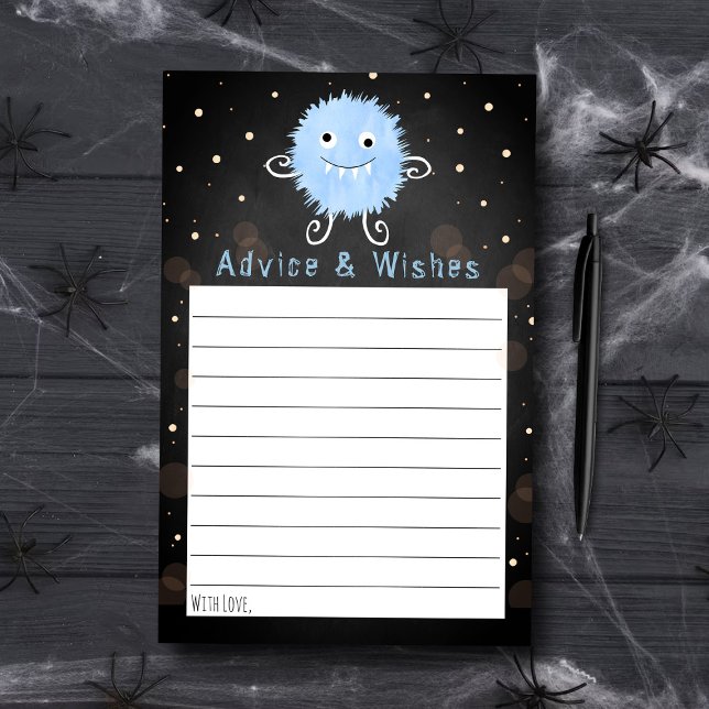 Pequeno Chá de fraldas de Halloween Monstro (Criador carregado)