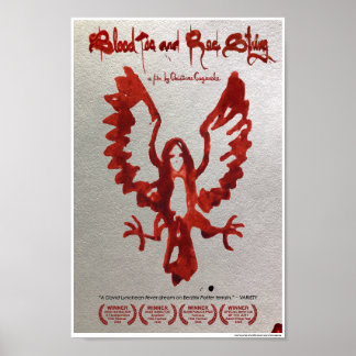 Pequeno Chá de Sangue e Poster Oficial de Corda Ve