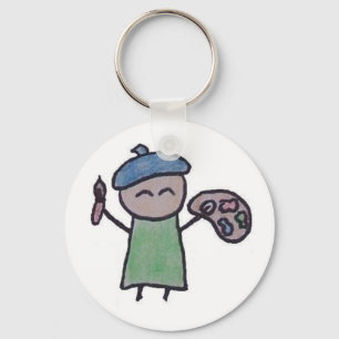 Pequeno chaveiro de um artista