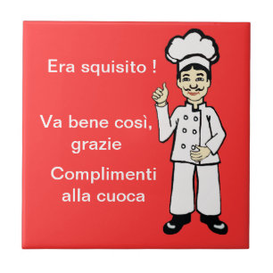 Pequeno chef italiano