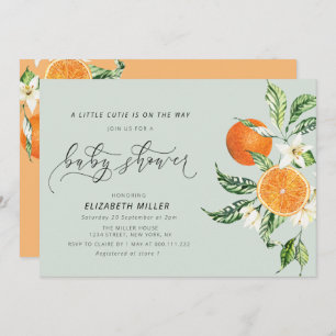 pequeno convite para chá de fraldas