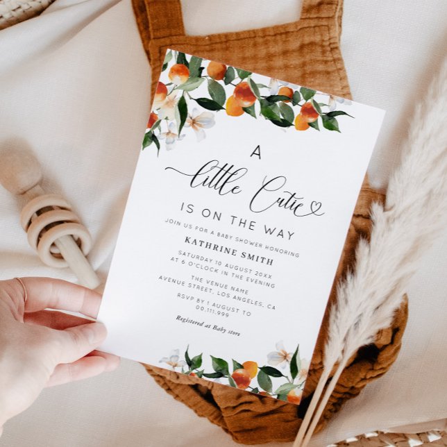 Pequeno convite para chá de fraldas (Criador carregado)