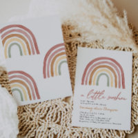 Pequeno Convite para Chá de fraldas à Luz do Sol