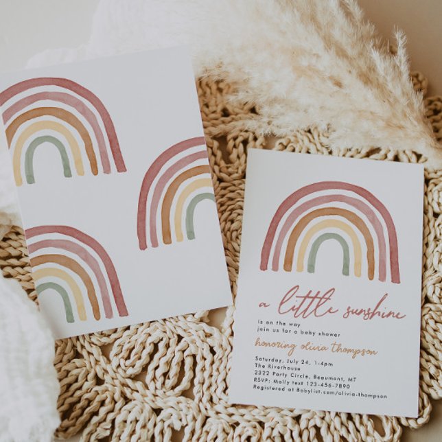 Pequeno Convite para Chá de fraldas à Luz do Sol (Criador carregado)