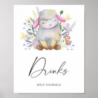 Pequeno cordeiro - Bebe Poster