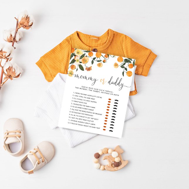 Pequeno Cutie Botânico Adivinha Quem Chá Cartão De (Criador carregado)