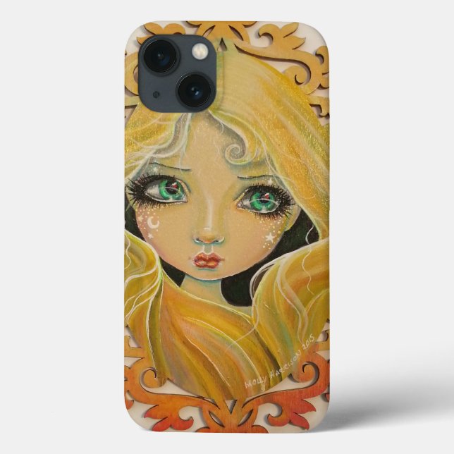 Pequeno Daydreamer Fairy Fantasy Art Big Eye (Verso)