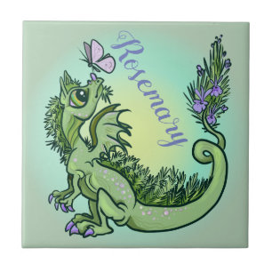 Pequeno dragão de ervas ~ alecrim