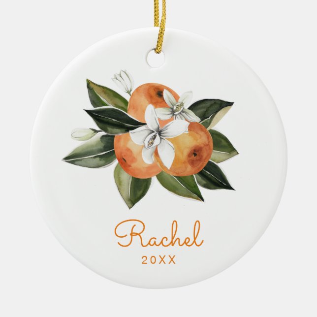 Pequeno Enfeites de natal de Bebê (Frente)