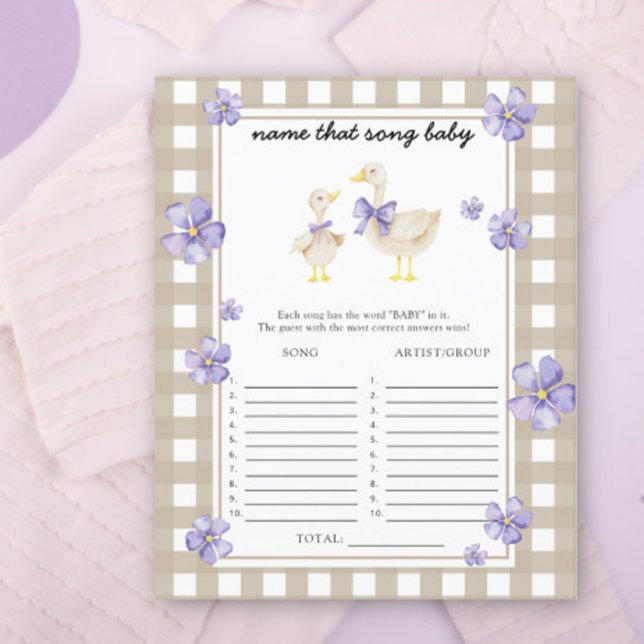 Pequeno ganso - Diga essa canção (Criador carregado)