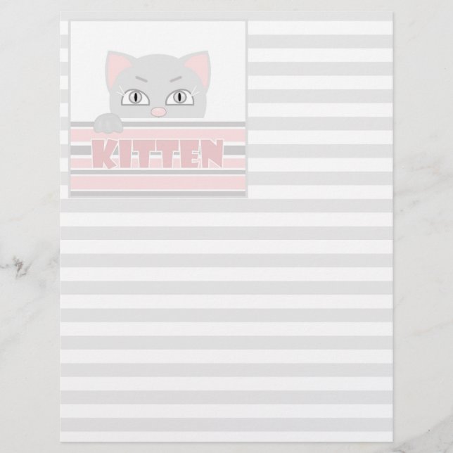 Pequeno gatinho (Frente)