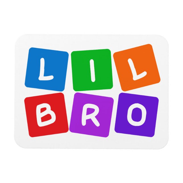 Pequeno ímã Bro (Horizontal)