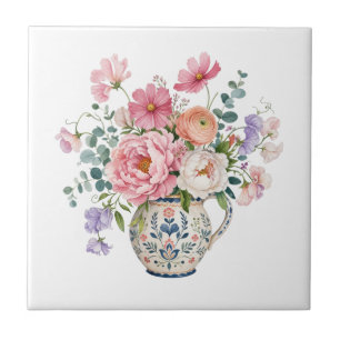 Pequeno Jardim Floral de Peônia Rosa Grandmillenni