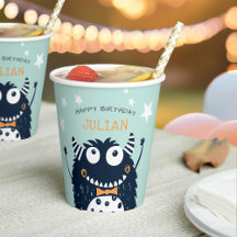 Pequeno monstro Partido Personalizado do Aniversár