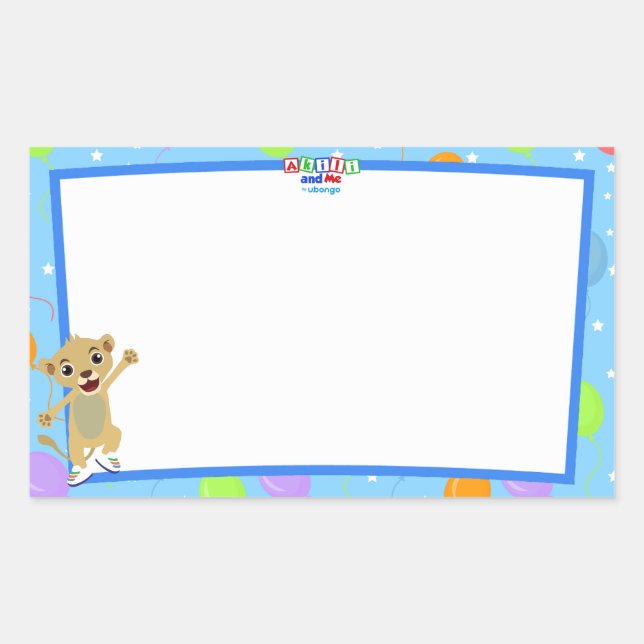 Pequeno Nome de etiqueta de Leão (Frente)