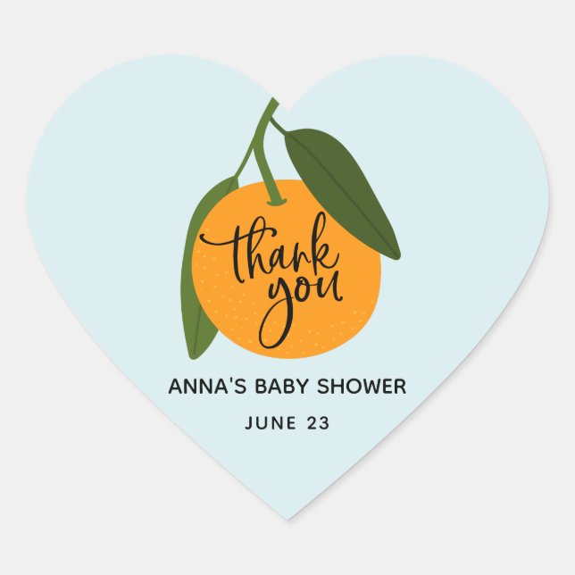 Pequeno obrigado bonito, seu adesivo (Frente)