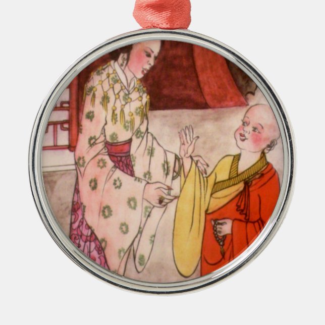 Pequeno Ornamento Monge Budista (Frente)