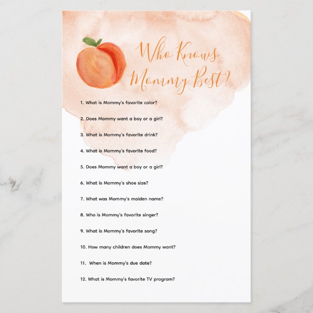 Pequeno Peach Summer que conhece o melhor jogo da  (Frente)