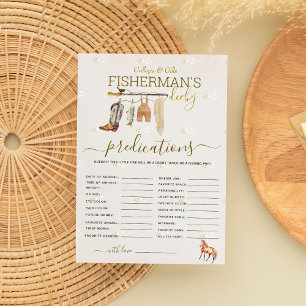 Pequeno Pescador Derby Chá de fraldas