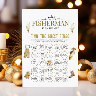 Pequeno Pescador Está A Caminho Do Bingo Chá