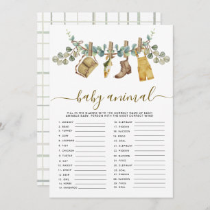 Pequeno Pescador Russo Cartão de Chá para Bebê