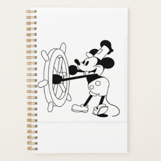 Pequeno Planejador 14x21cm icônico Steamboat Willi