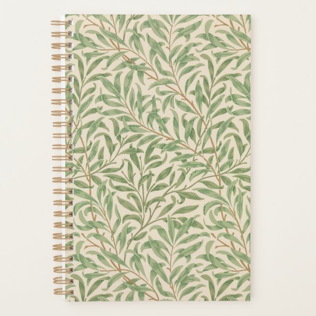 Pequeno planejador tem folhas verdes antigas inspi (Frente)