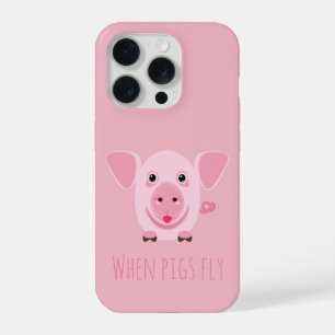 Pequeno porco rosa feliz e fofo
