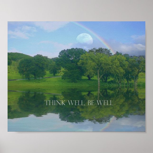 Pequeno Poster pensa que pode ser bom (Frente)