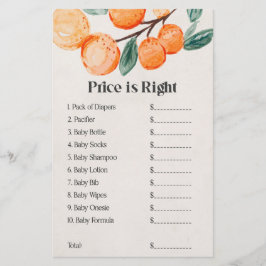 pequeno preço de chá de fraldas bonito é o jogo ce